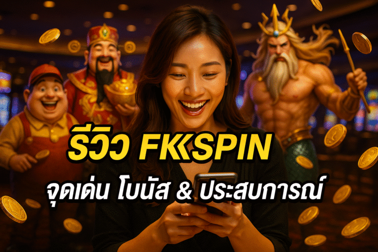 รีวิว FKSPIN จุดเด่น โบนัส & ประสบการณ์