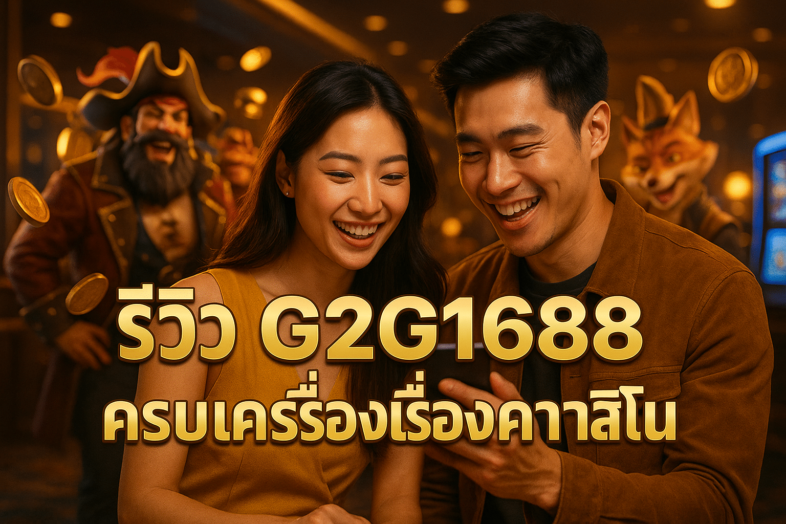 รีวิว G2G1688 ครบเครื่องเรื่องคาสิโน