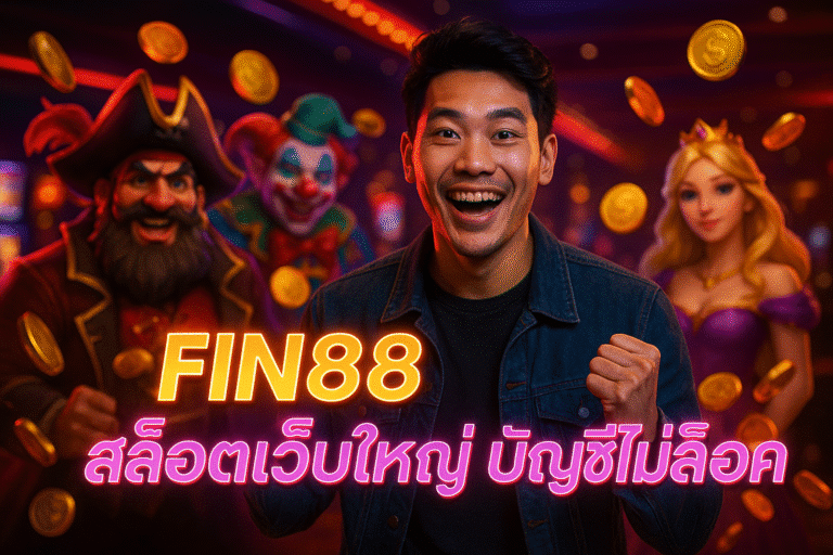 FIN88 สล็อตเว็บใหญ่ บัญชีไม่ล็อค