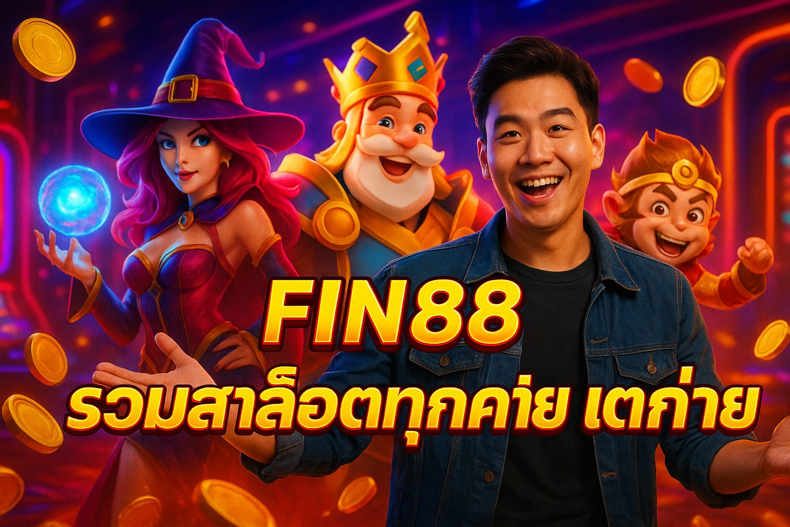 FIN88 รวมสล็อตทุกค่าย แตกง่าย